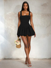 Elegantes Satin-Minikleid